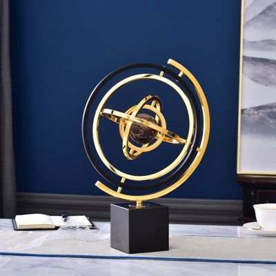 Metal Geometric Sculpture